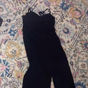 Black torrid wide leg jumpsuit